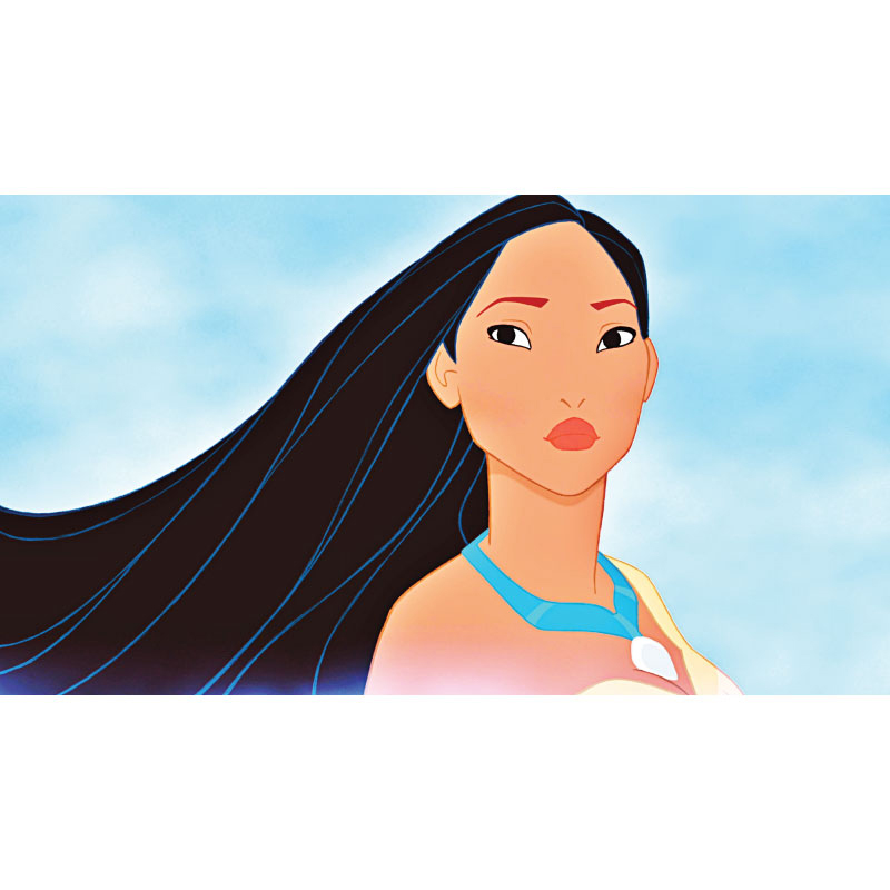 Παιδικός πίνακας σε καμβά με Pocahontas